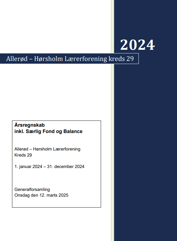 Årsregnskab 2024 Årsregnskab 2024